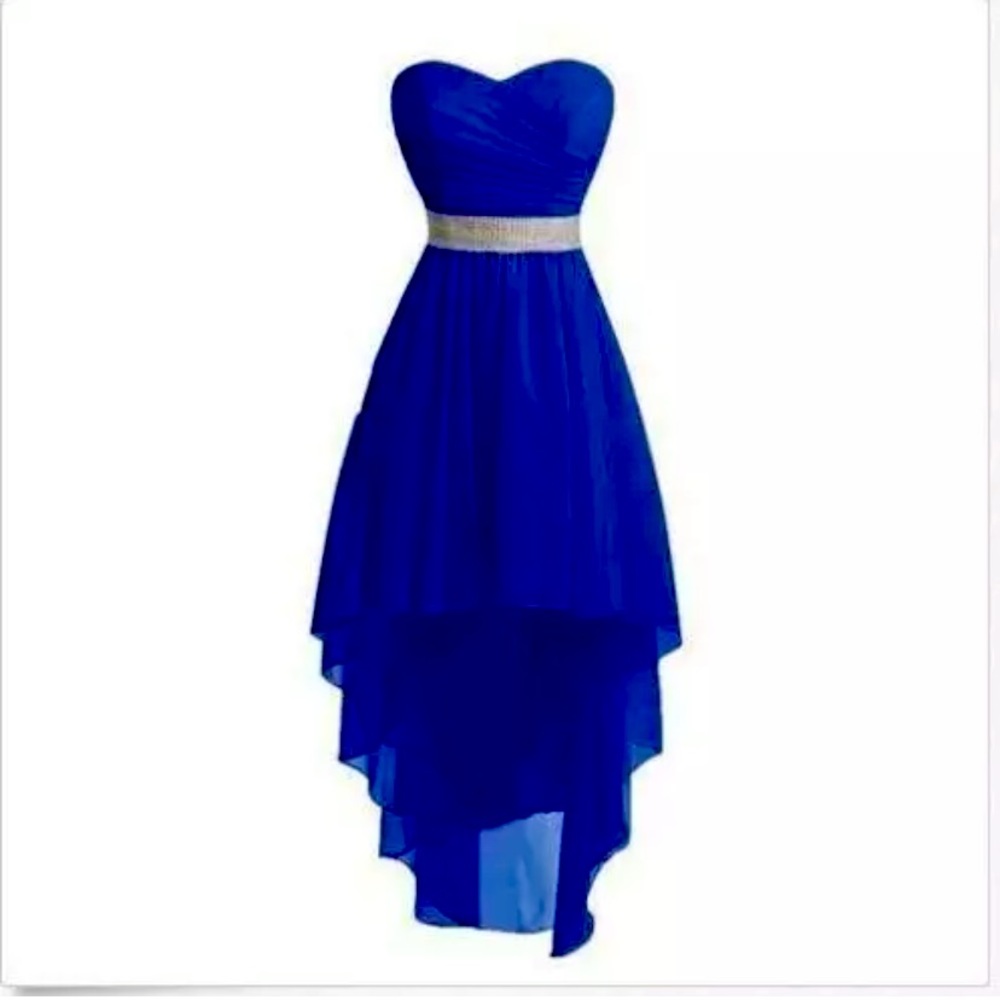 High low bridesmaids dress